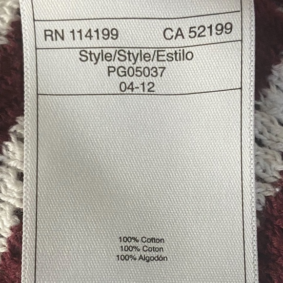 Quiksilver Scoop Neckline Striped Pullover Sweater Sz. M NWOT - Picture 10 of 12